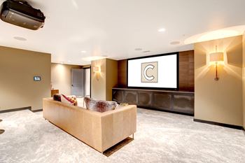 Surround-Sound Movie Lounge